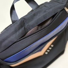 【新品】ELLE  リュックサック　ブラック　黒の画像