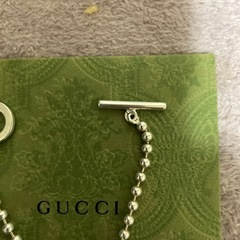 グッチ　ボールチェーン　ブレスレットの画像