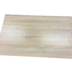 L字デスク ラック付き 傷あり の画像