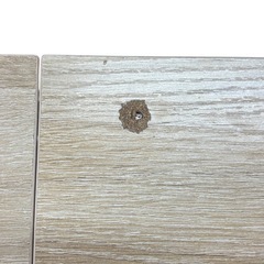 L字デスク ラック付き 傷あり の画像