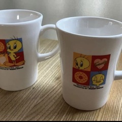 ミスド　ミスタードーナツ　tweety マグカップ　2個セットの画像