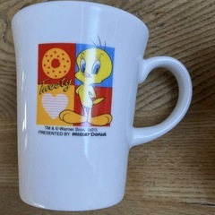 ミスド　ミスタードーナツ　tweety マグカップ　2個セットの画像