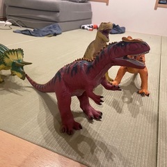 恐竜フィギュアセットの画像