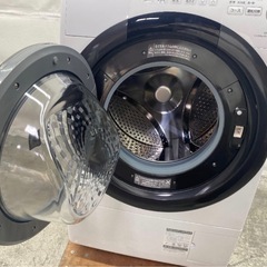 【超最安値】💎2021年製SHARPドラム式洗濯乾燥機　単身最適ES-S7F 配達無料！の画像