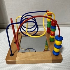 木製ルーピング　知育玩具の画像