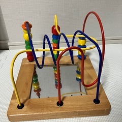 木製ルーピング　知育玩具の画像