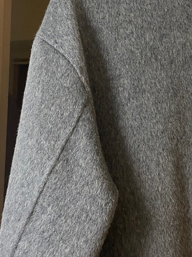 新品　ウールロングコート