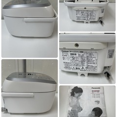 R524 ☀️ Panasonic スチームIH炊飯ジャー 5.5合炊き SR-SB102 ⭐ 動作確認済 ⭐ クリーニング済の画像