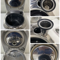 R524 ☀️ Panasonic スチームIH炊飯ジャー 5.5合炊き SR-SB102 ⭐ 動作確認済 ⭐ クリーニング済の画像