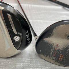 ij6898A ゴルフクラブ5本 バッグ付 ドライバー パター TOBUNDA Golf Pride Golf Planner AS-B01 動作未確認 アイアン無しの画像