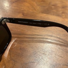 確実正規品Ray-Ban ORB2140F　ウェイファーラーブラックサングラスの画像