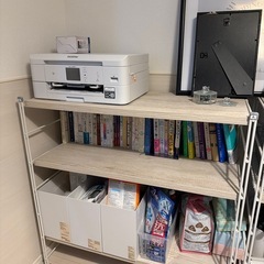 キッチン収納　本棚　収納　ナチュラル　かわいいの画像