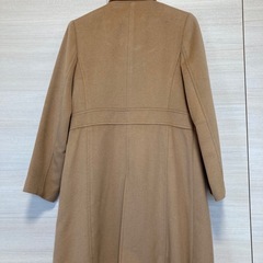コート　キャメル ウール35 アンゴラ65の画像