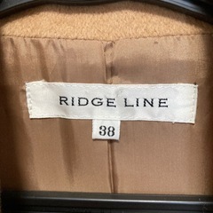 コート　キャメル ウール35 アンゴラ65の画像