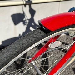 【引取希望】﻿20インチ サイクルベースあさひ イノベーション ファクトリー 子供用自転車 レッド　中古の画像