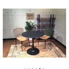 NOCE ノーチェダイニングテーブル　ブラック の画像