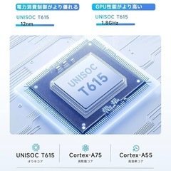 Android15 タブレット 10インチ wi-fiモデル 8コアCPUの画像