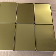 自由学園クッキー空缶　1号缶　6個セットの画像