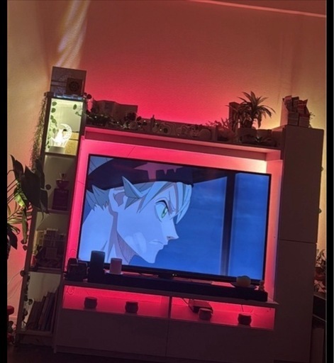テレビ&テレビ台(ハイボード)スピーカーSet