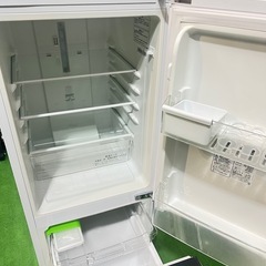 店舗型販売3ヶ月保証付❗️大阪市内送料❗️無料Hisense☆150L☆2ドア冷凍冷蔵庫☆右開き☆大容量冷凍室!!☆霜取り不要の画像