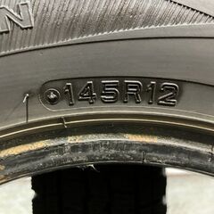 DUNLOP WINTER MAXX SV01 145R12LT 6PR 12インチ スタッドレス 2本 22年製 ハイゼット ディアス スクラム エブリィ N-VAN等　(MTQ615)クレジットカード QRコード決済可能の画像