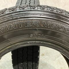 DUNLOP WINTER MAXX SV01 145R12LT 6PR 12インチ スタッドレス 2本 22年製 ハイゼット ディアス スクラム エブリィ N-VAN等　(MTQ615)クレジットカード QRコード決済可能の画像