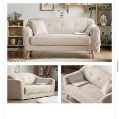 2021年購入　モダンデコ　2人掛けソファの画像