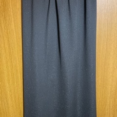 ラメデザイン タイトスカート スリットありの画像