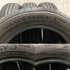 TOYO NANOENERGY 3 plus 165/65R15 15インチ 夏タイヤ 4本 22年製 バリ溝 タフト デリカD:2 ソリオ ルノー/トゥインゴ　(MTP610)クレジットカード QRコード決済可能の画像