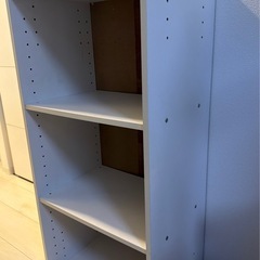 【譲り先が決定しました】白のカラーボックス3段（取りに来られる方）の画像