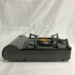 【北見市発】タイガー TIGER タイガーカセットコンロ CKP-A250 1996年製 黒 防災グッズ (E3851aykM)の画像