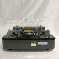 【北見市発】タイガー TIGER タイガーカセットコンロ CKP-A250 1996年製 黒 防災グッズ (E3851aykM)の画像