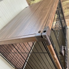 犬　　ケージ　屋根付きの画像