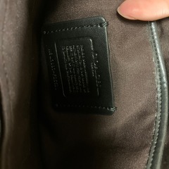coach大きなポーチ　訳ありの画像