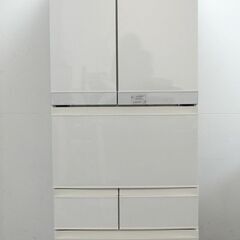 TOSHIBA 東芝 ベジータ GR-518FC(WS) ノンフロン冷凍冷蔵庫 6ドア 内容積:509L 2017年製 25-E012Jの画像