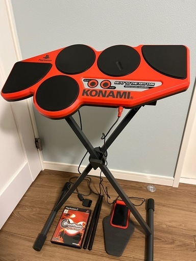 プレステ2 ドラムマニア　ドラムセット