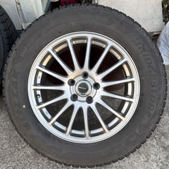 スタッドレス：225/65R17 ブリヂストンBRIDGESTONE DM-V2 ／ホイール：ブリヂストンエコフォルム   の画像