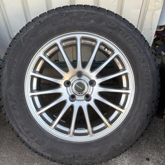スタッドレス：225/65R17 ブリヂストンBRIDGESTONE DM-V2 ／ホイール：ブリヂストンエコフォルム   の画像