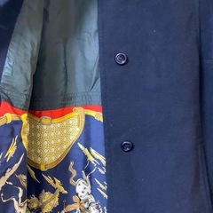 イタリアHERNOカシミヤロングコートの画像