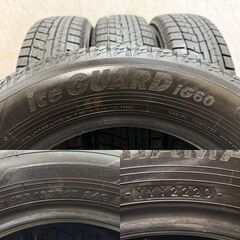 YOKOHAMA ice GUARD iG60 175/65R15 15インチ スタッドレス 4本 20年製 ポルテ スペイド キューブ スイフト アクア フィット等　(KTA420)クレジットカード QRコード決済可能の画像