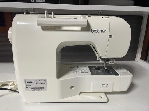 お取引中　
ブラザー　コンピューターミシン　CPV03 B500