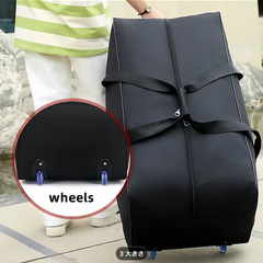 大容量折りたたみトラベルバッグの画像