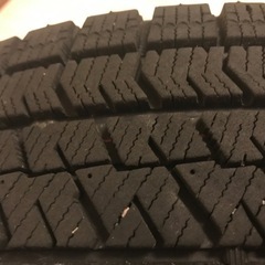 冬タイヤ4本(ホイールセット)2シーズン使用(ブリヂストン)の画像