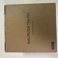 BALMUDA The Pot 電気ケトル ブラックの画像