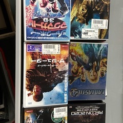 大量のDVDの画像