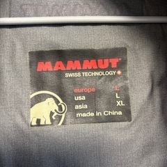 MAMMUT マムート　レインスーツ　登山の画像