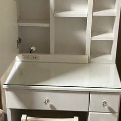 【美品！】スツール付きドレッサーの画像