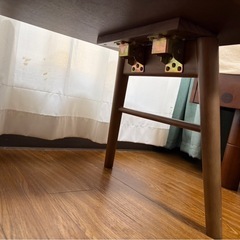 折りたたみテーブル　机　ローテーブルの画像