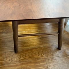 折りたたみテーブル　机　ローテーブルの画像