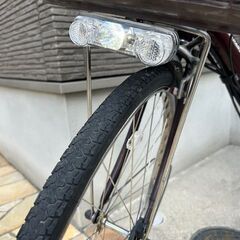 🌈長生バッテリーほぼ新品！8.7Ah　ヤマハ　ナチュラ　26インチ　 電動自転車　電動アシスト自転車　12138の画像